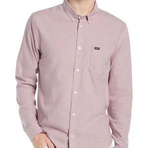 Men’s RVCA Long Sleeve Slim Fit Button Down